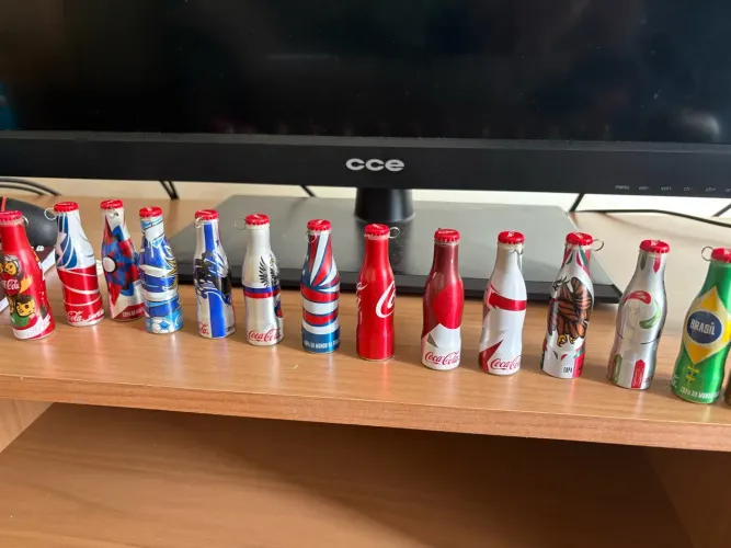 Garrafinhas coca cola copa 2014