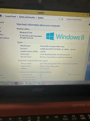 Netbook Acer aspire one 