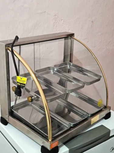 Estufa para Salgados Curva Dupla 6 Bandejas 220V - Impecável!