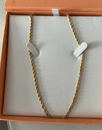 Corrente cordão baiano feminino 18k