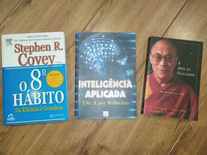 Lote 3 livros Excelente Estado de Conservação - Oportunidade!