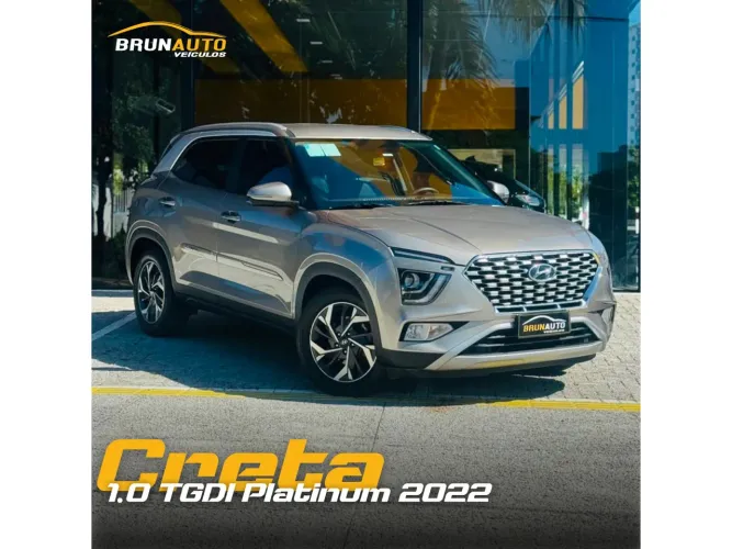 Hyundai Creta Platinum 1.0 TB 12V Flex AUT 2022