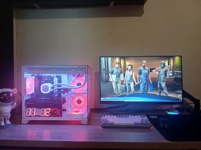 PC GAMER ULTRA DESEMPENHO - B550 - RYZEN 5 5500 - RX 6650 8GB XT - NVME 480GB