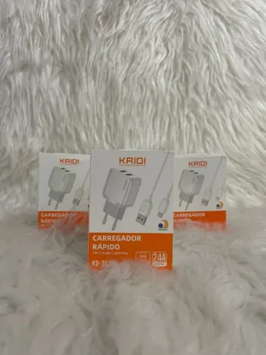 Carregador Turbo Kaidi com Duplo USB