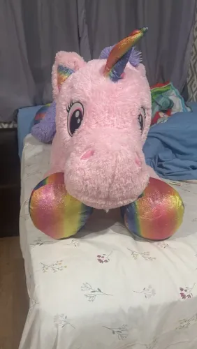 Almofada De Pelúcia Gigante Lanmore Unicorn Giant De 110 Cm