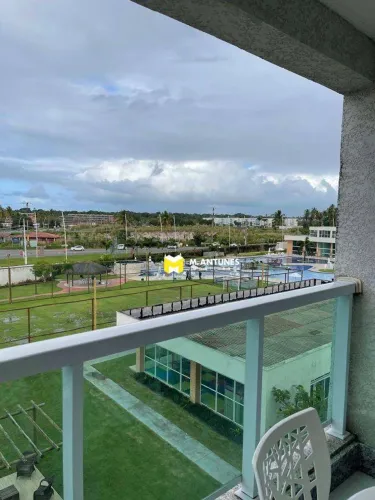 Apartamento à venda Mobiliado, 3Quartos. Condomínio Muro Alto Clube, Porto de Galinhas
