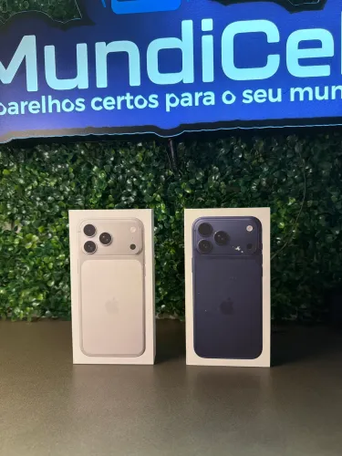 Mundicell_poa iphone 17 pro max 256gb AMERICANO 1 ano de garantia Apple 