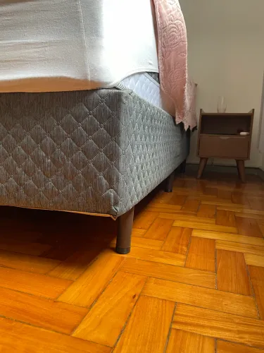 Base cama box casal