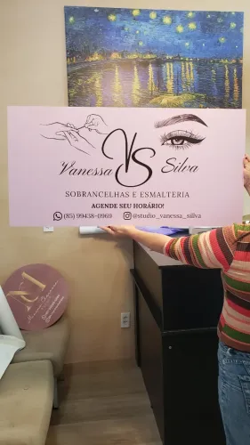 Fachada para lojas Personalizada e Placa com logo