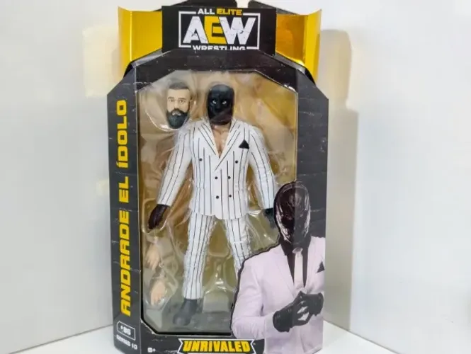 Boneco de ação - AEW - ANDRADE EL ÍDOLO - Série 10 - #86