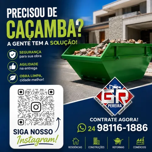 Caçamba de entulho Angra dos reis