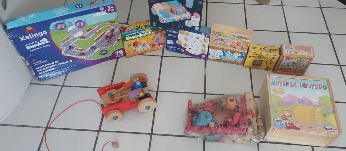 Brinquedos criativos para toda família