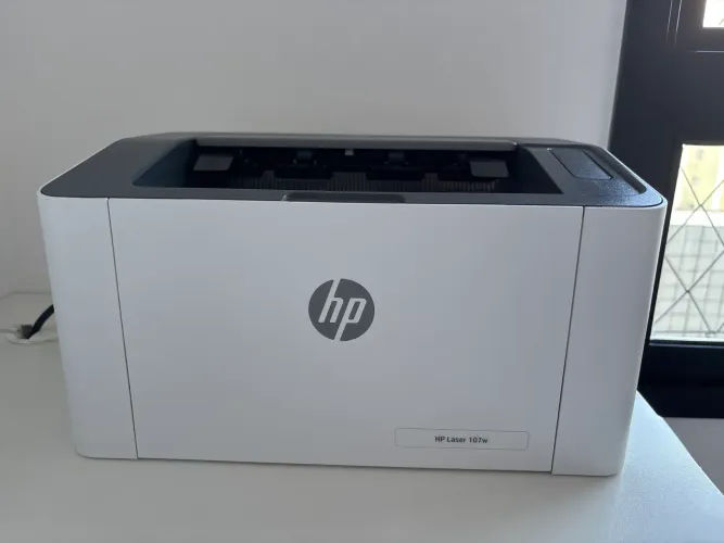 Impressora HP 107W - Wifi - preto e branco (NOVA)