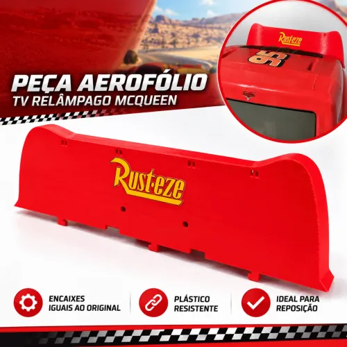 Acessório TV Relâmpago Mcqueen