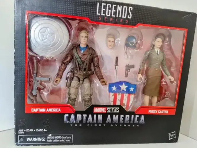 CAPITÃO AMÉRICA & PEGGY CARTER