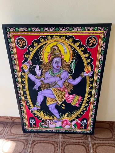 Tela quadro hindu Shiva 