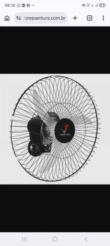 Ventilador de Parede 60cm - NOVO