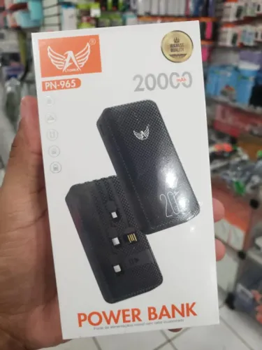 Carregador Portátil 20.000 mAh Turbo Novo (Com Garantia)