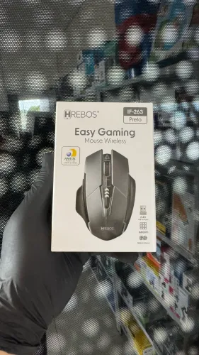 Mouse Gamer Sem Fio Recarregável - Liberdade Total e Bateria de Longa Duração