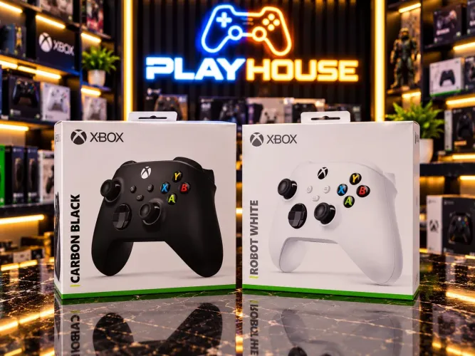 Controle Xbox One Séries X S PC TV Microsoft sem fio