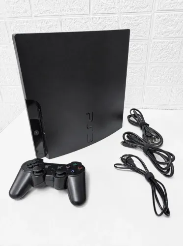 PS3 Slim + Controle + 6 Jogos + Lojas