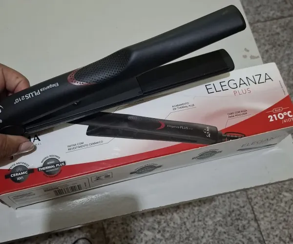 Prancha Alisadora Eleganza Plus 