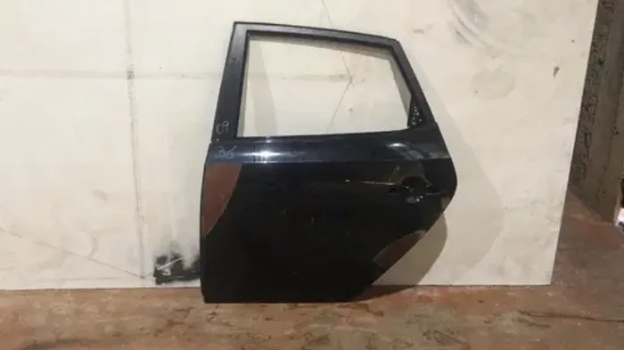 Porta T/e Hyundai I30 2009 Traseira Esquerda Preto