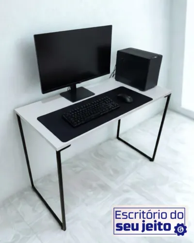 Mesa Industrial NOVA Escrivaninha Multiuso para Computador Notebook de Escritório Estudo