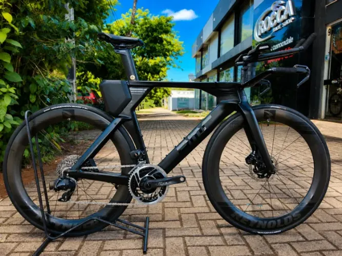 Bicicleta Triatlon BMC Timemachine Disc 01 Carbon | SRAM Force AXS | Tam. M (54)