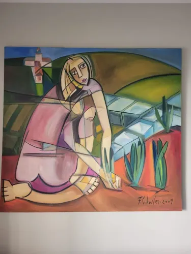 Coleção de quadros do pintor Flávio Scholless