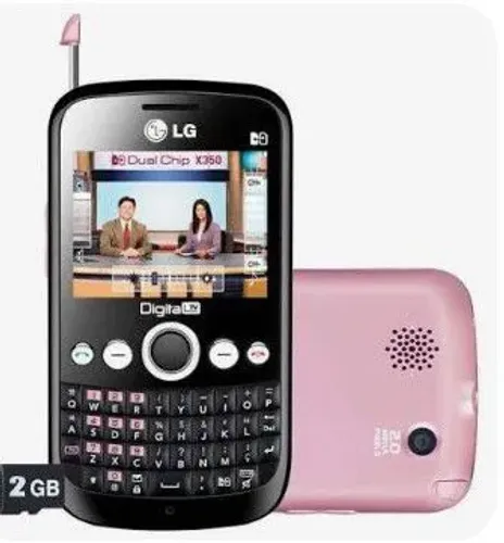 Celular LG X350 dual chip tv digital