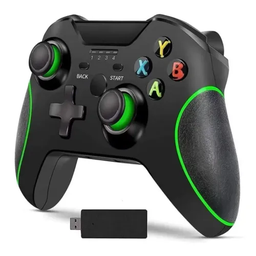 Controle Sem Fio Xbox One 2,4 GHZ Compatível com pc