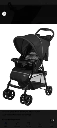 Carrinho de bebê sem bebê conforto