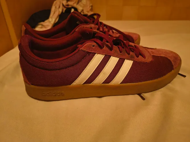 Tênis Adidas VL Court 45 roxo masculino
