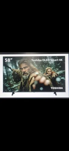 Smart TV Toshiba 58" DLED 4K, última peça a preço de desapego mesmo, aproveitem ! 