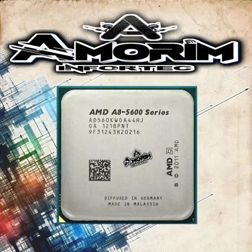 PROCESSADOR AMD A8-5600K, 3.9GHz MAX TURBO.