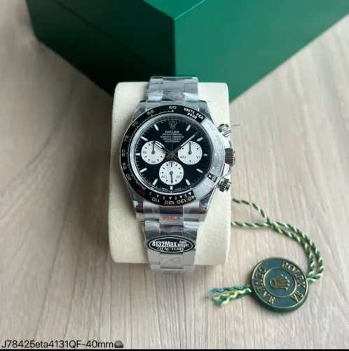 Relógio Rolex Panda Black ETA Suíço Exclusivo
