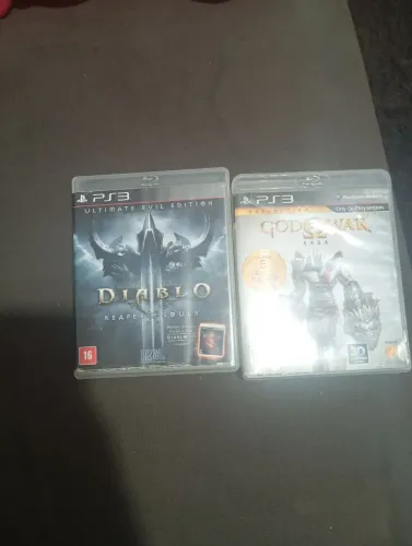 God of war colection+diablo reaper of souls(ps3)
