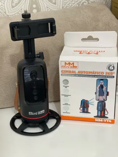 Suporte celular gimbal 360 graus 