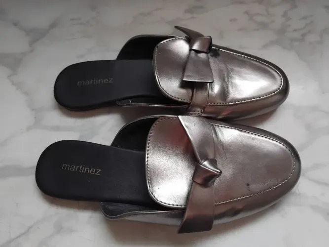 Sapatilha Mule Martinez tam. 36 Detalhe mancha