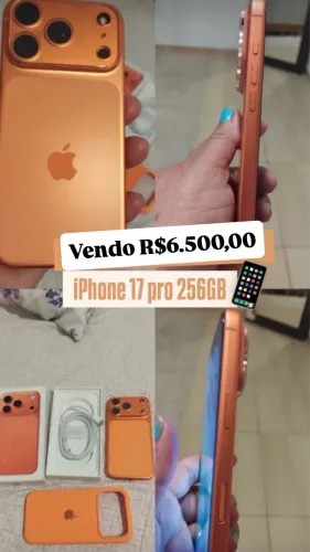 iPhone 17pro 256gb Novo 