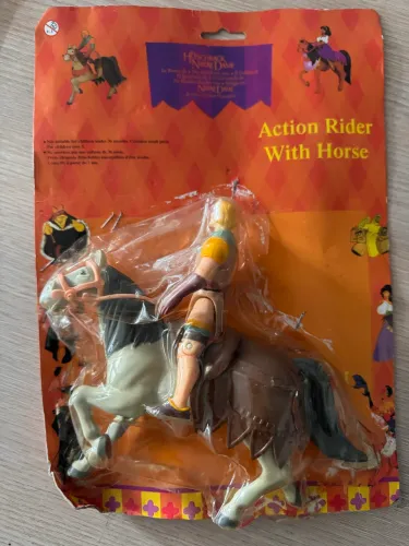 Capitão Febo e seu cavalo Achilles - O Corcunda de Notre Dame