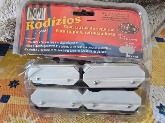 PÉS PARA FOGÃO OU GELADEIRA 