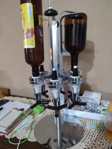 vendo Dosador bebidas 6 bicos, giratório 