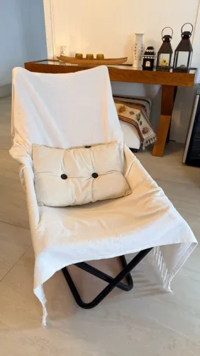 Cadeira dobrável confortável relax