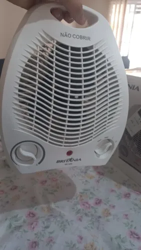 Aquecedor e ventilador 2 em 1