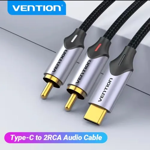Cabo RCA x USB C - 2 metros