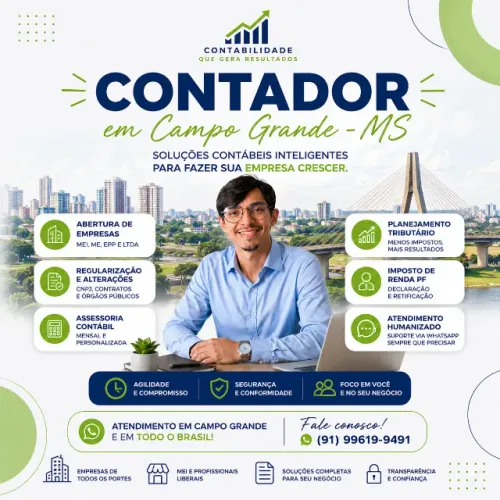 Contador 24h em Campo Grande | Abertura de Empresa, Mei, Imposto de Renda e Assessoria