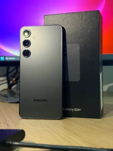 S24+ Preto 256gb 8gb Ram impecável