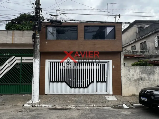 Sobrado à venda, 3 quartos sendo 2 suites, 2 vagas, edicula, Jardim Nove de Julho, ac perm